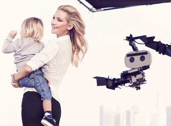 Kate Hudson  in Ann Taylor's spring 2014 campaign