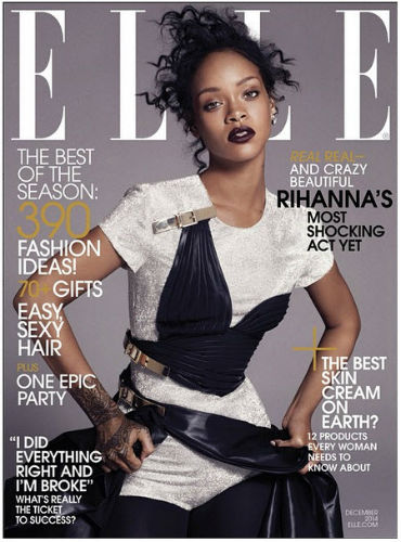 Rihanna Elle