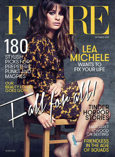 Lea-Michele-Flare-Cover