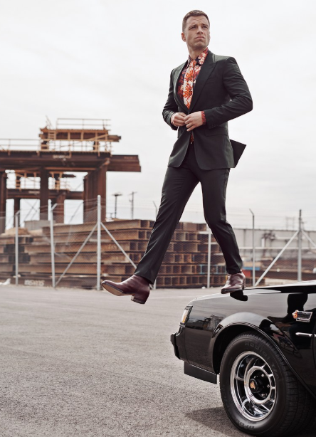 Sebastian Stan Suits Up GQ